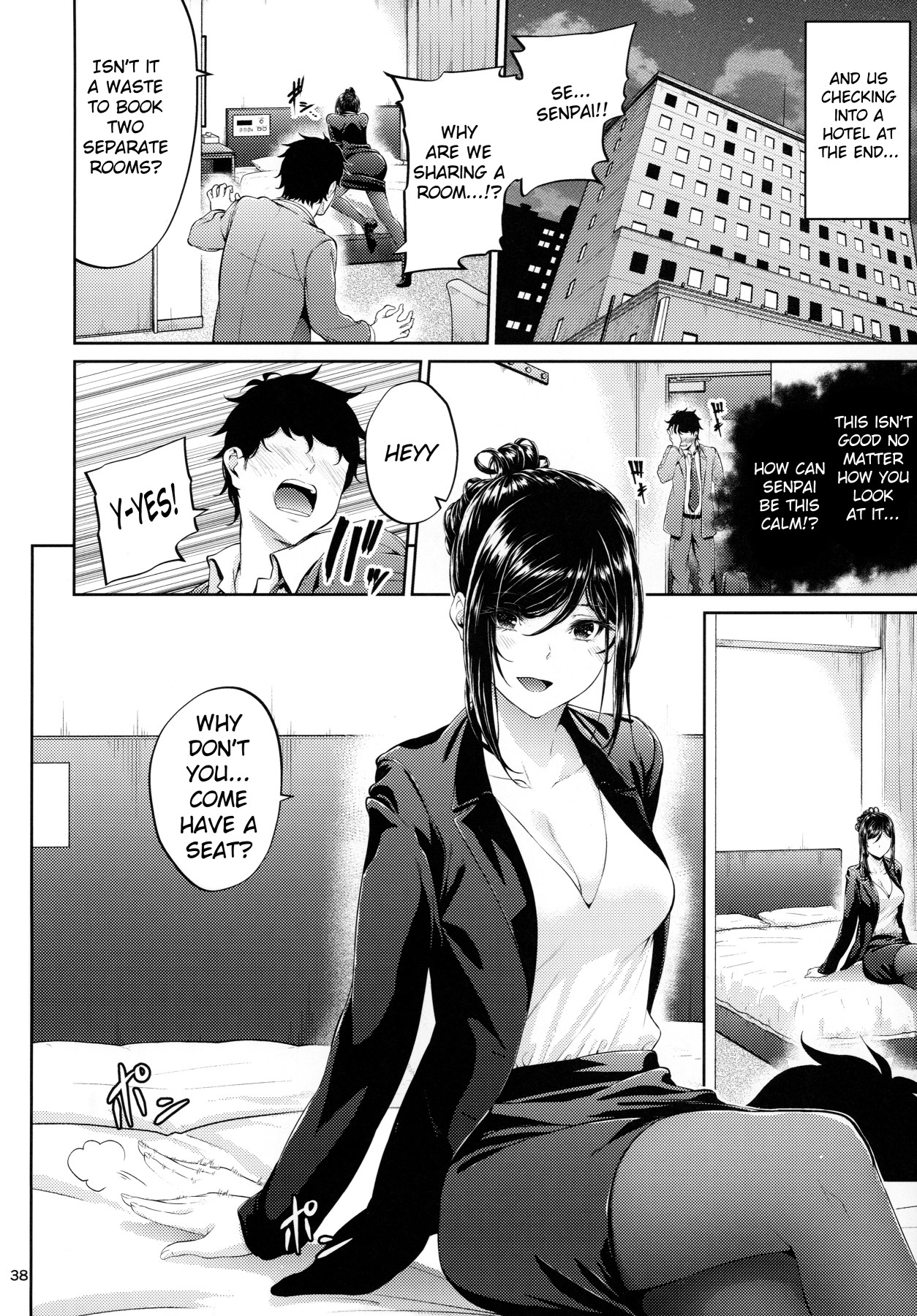 Hentai Manga Comic-My Workplace Senpai-Read-37